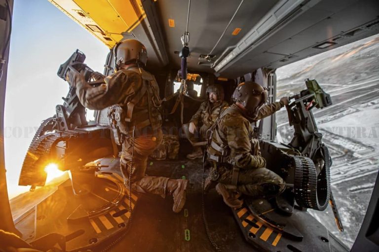 Onboard with the door gunners of a Spanish Army NHIndustries NH90. Photo submitted by Francisco Frances Torrontera (Instagram user @franciscofrancestorrontera) using #verticalmag