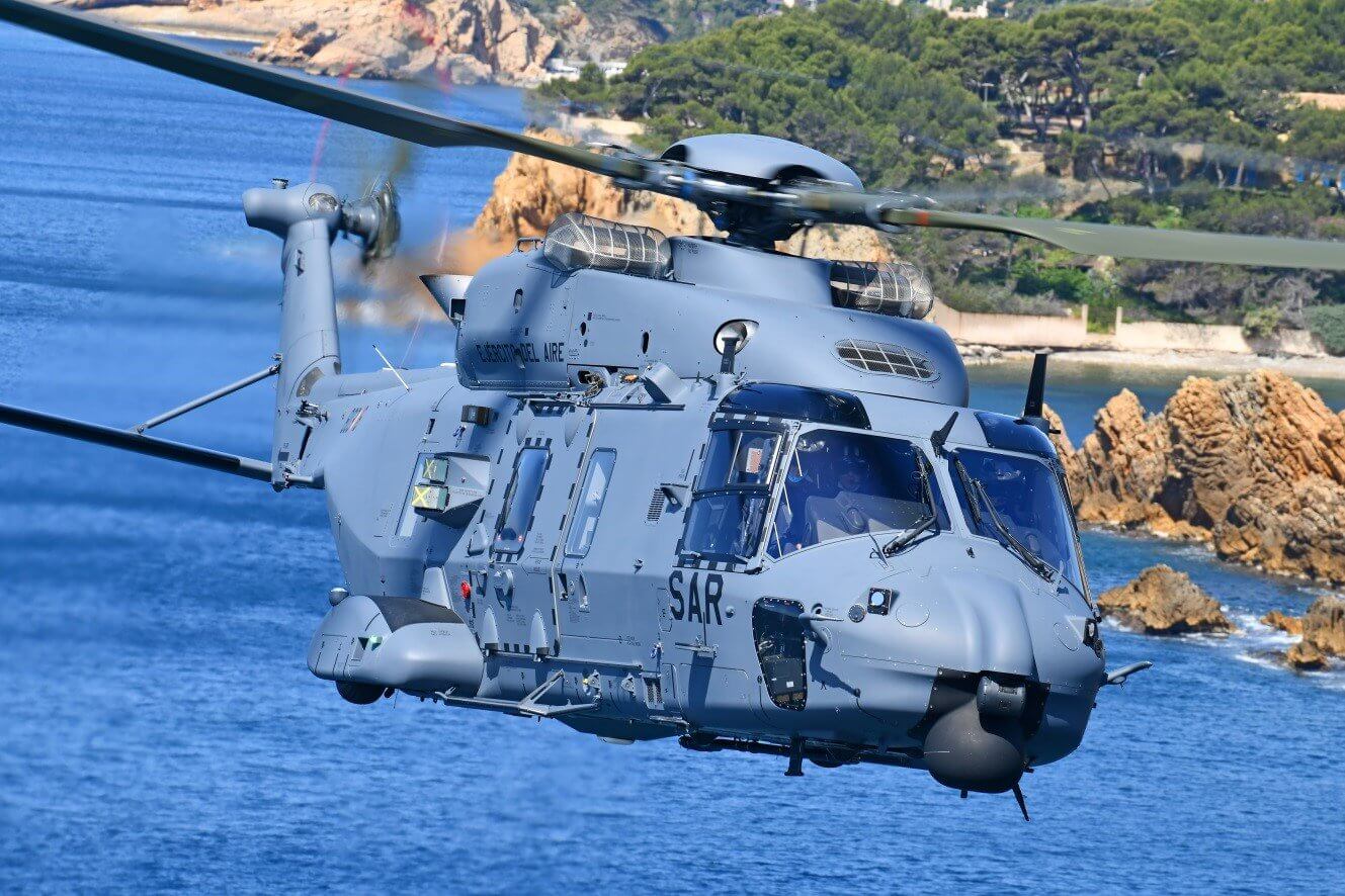 The Spanish Air Force has taken delivery of the first of 12 NH90s. Anthony Pecchi Photo