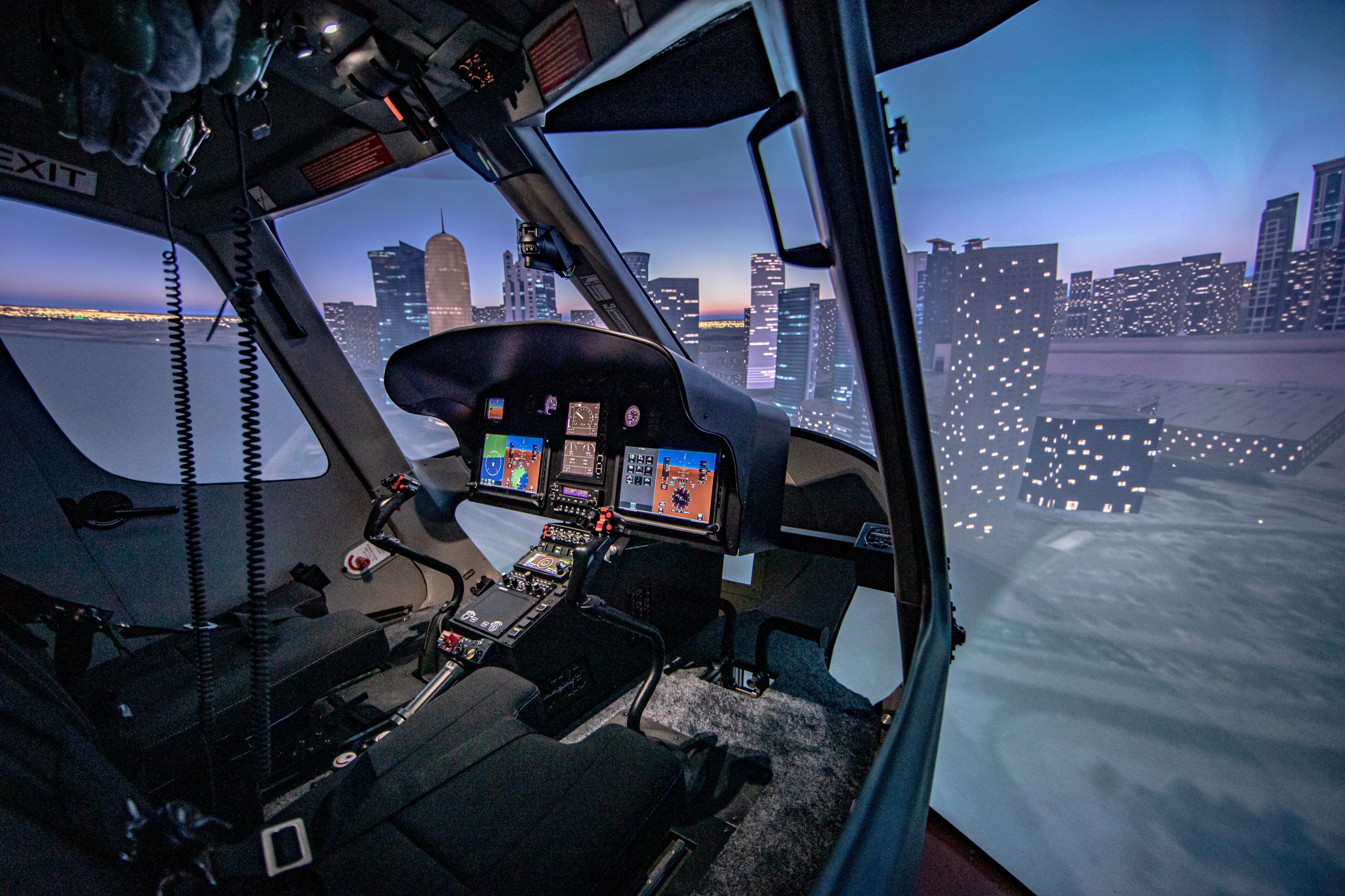 FNPT II MCC approved flight simulators