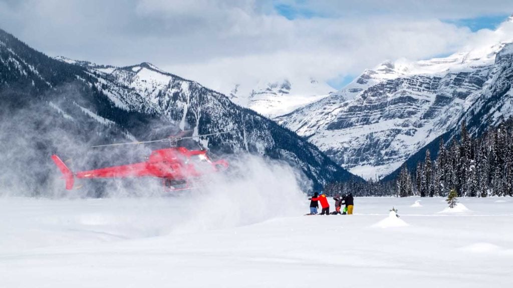 With international skiers unable to travel to Canada due to Covid-19, heli-ski operations could see a decrease by more than 50 percent over last year. Kim Flament Photo