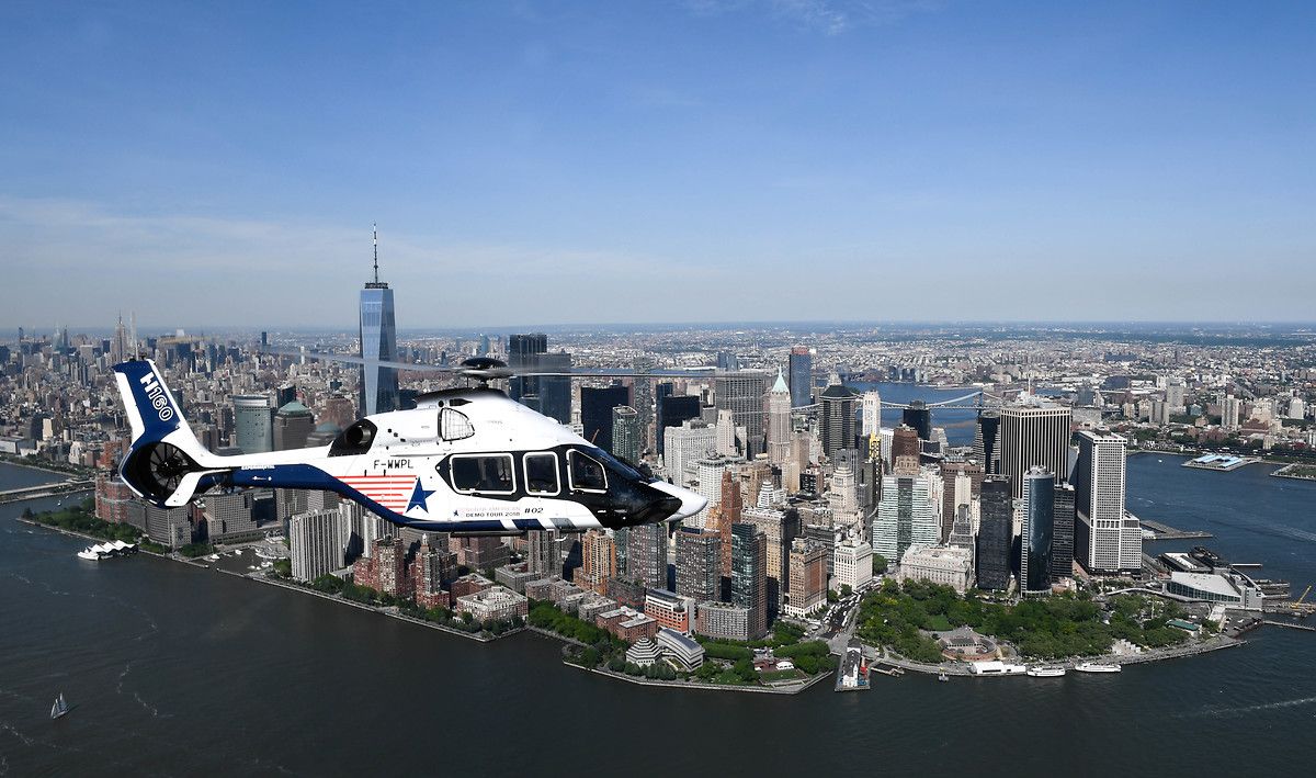 Bookings have continued coming in for the H160, which is set to be certified by the FAA in early 2021. Airbus Photo