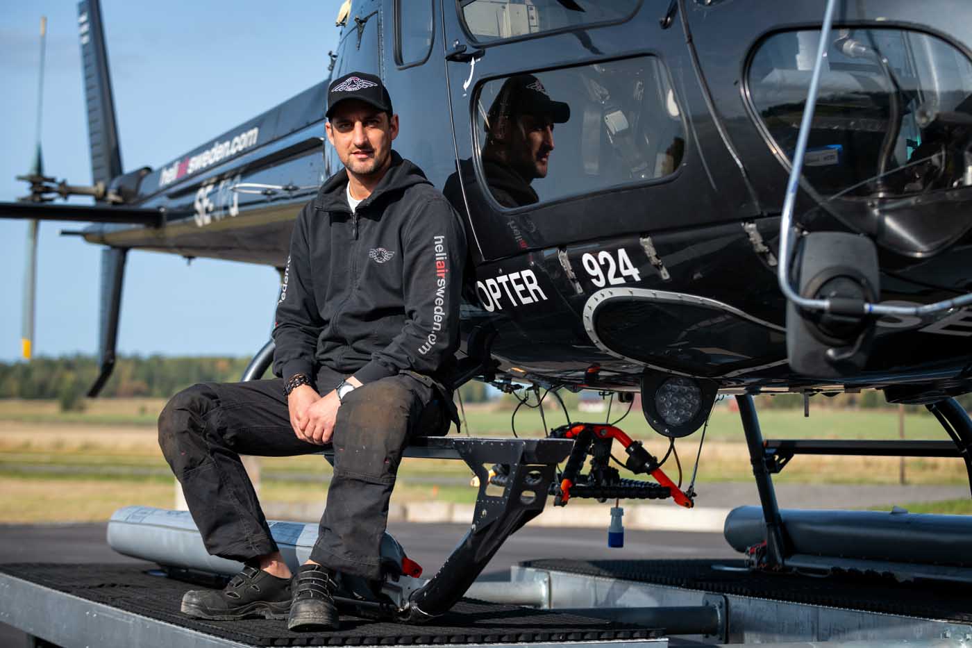 HeliAir Sweden has grown every year in the decade it has been operating commercially, a feat its founder says is all down to team spirit.