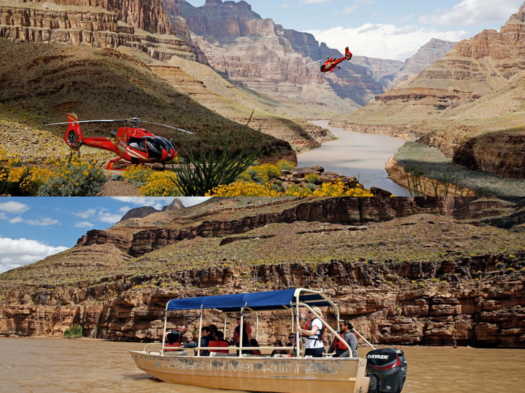 Papillon helicopter pontoon tours