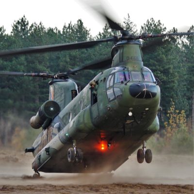 Royal Netherlands Air Force Boeing CH-47D Chinook. Photo by Dennis van der Wiel