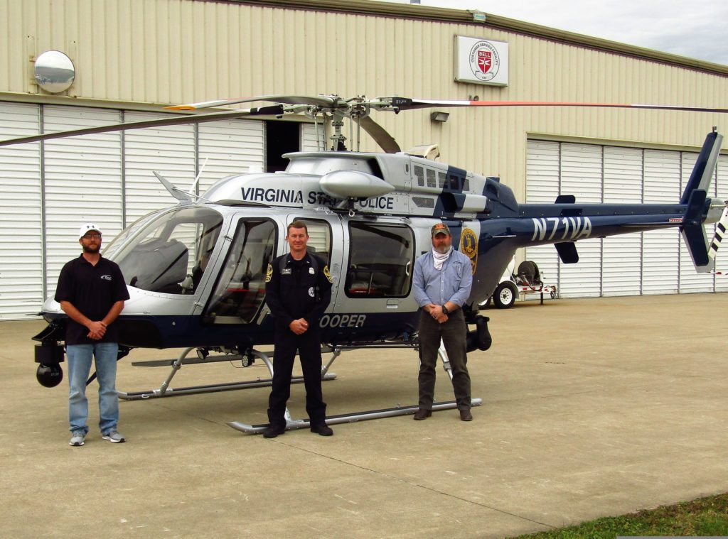 PAC International delivers new Bell 407GXi to Virginia State