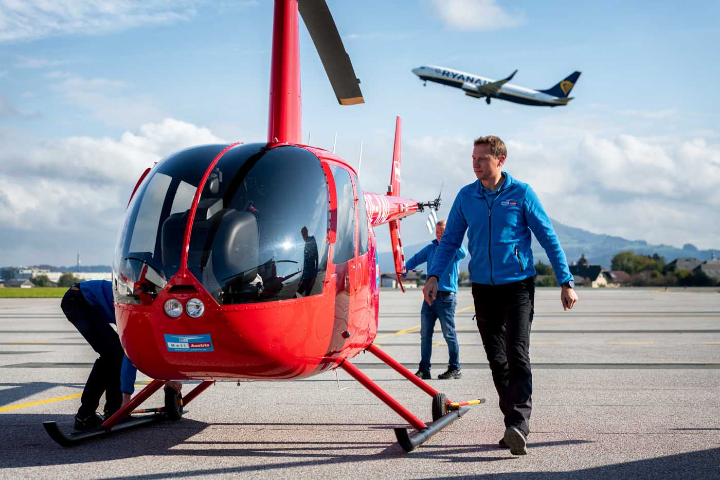 Training at Heli Austria Flight Academy