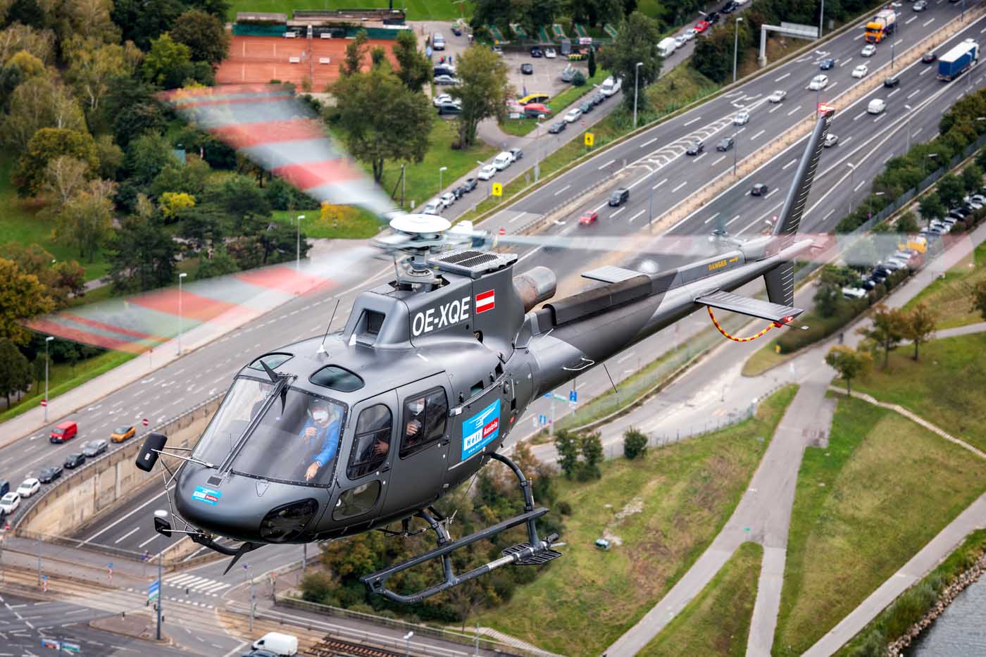 Heli Austria Airbus H125 helicopter