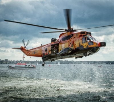 German Navy Sea King in special livery. Photo submitted by Instagram user @aviationmedia_tomziegler using #verticalmag