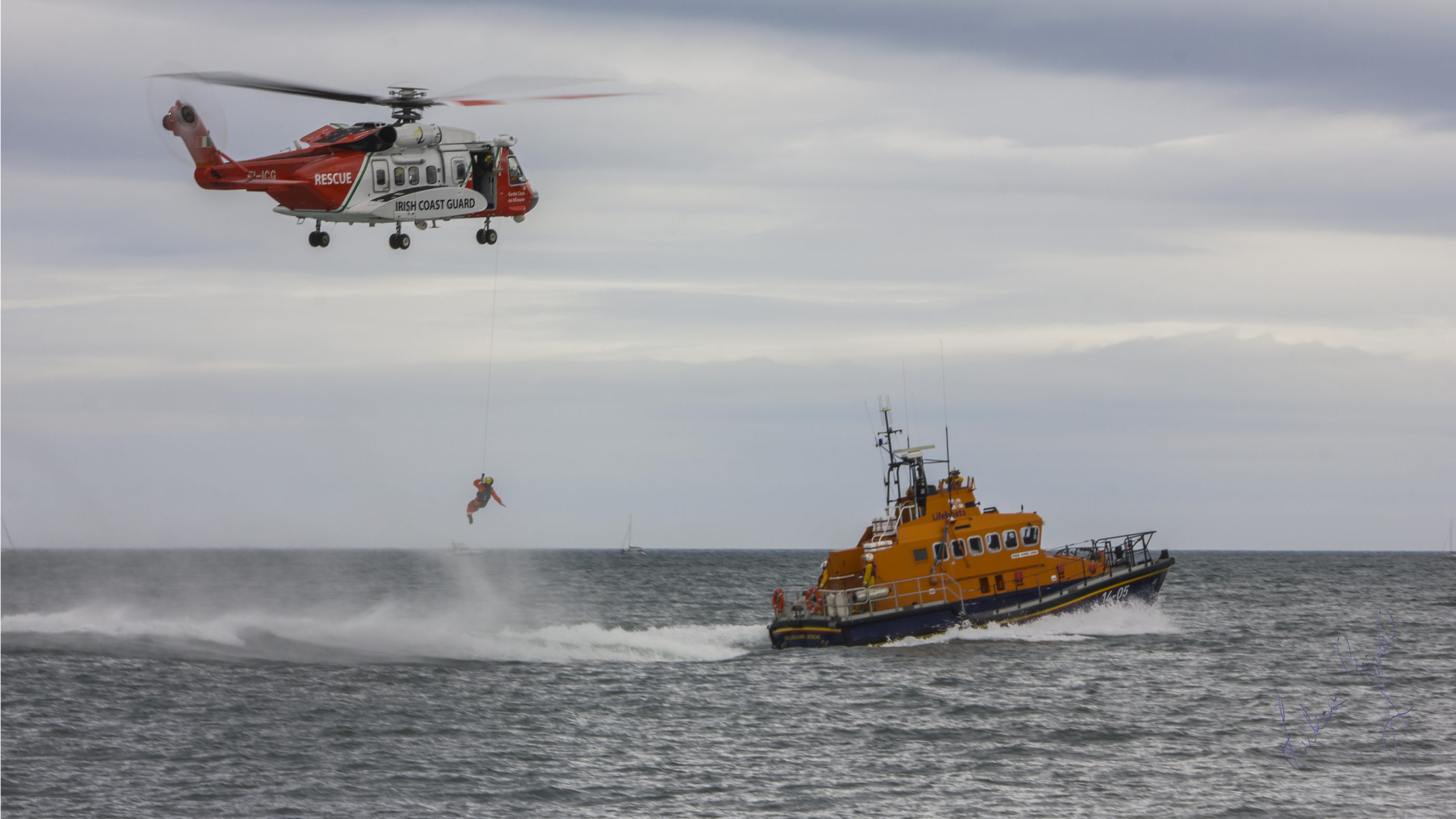 Irish Coast Guard helicopter