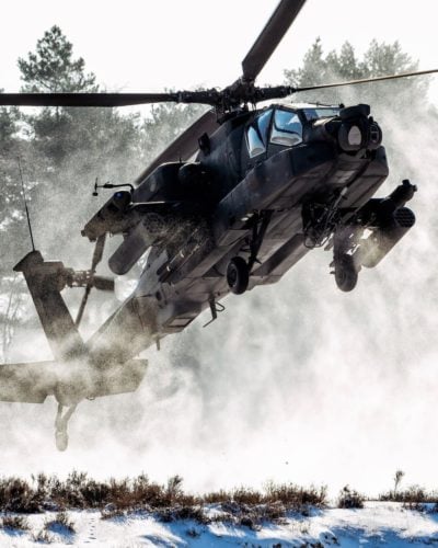 Royal Netherlands Air Force Apache. Photo submitted by Instagram user @nl.spotter using #verticalmag