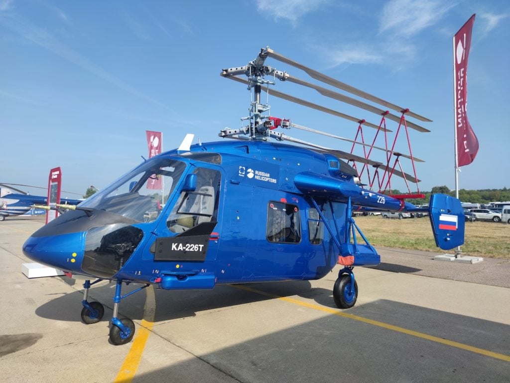Ka-226T helicopter presented at the DuƄai Airshow - Vertical Mag