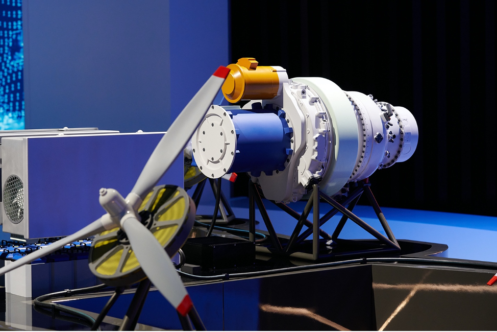 Mock-up of hybrid engine for aircraft unveiled by UEC - Vimarsana News