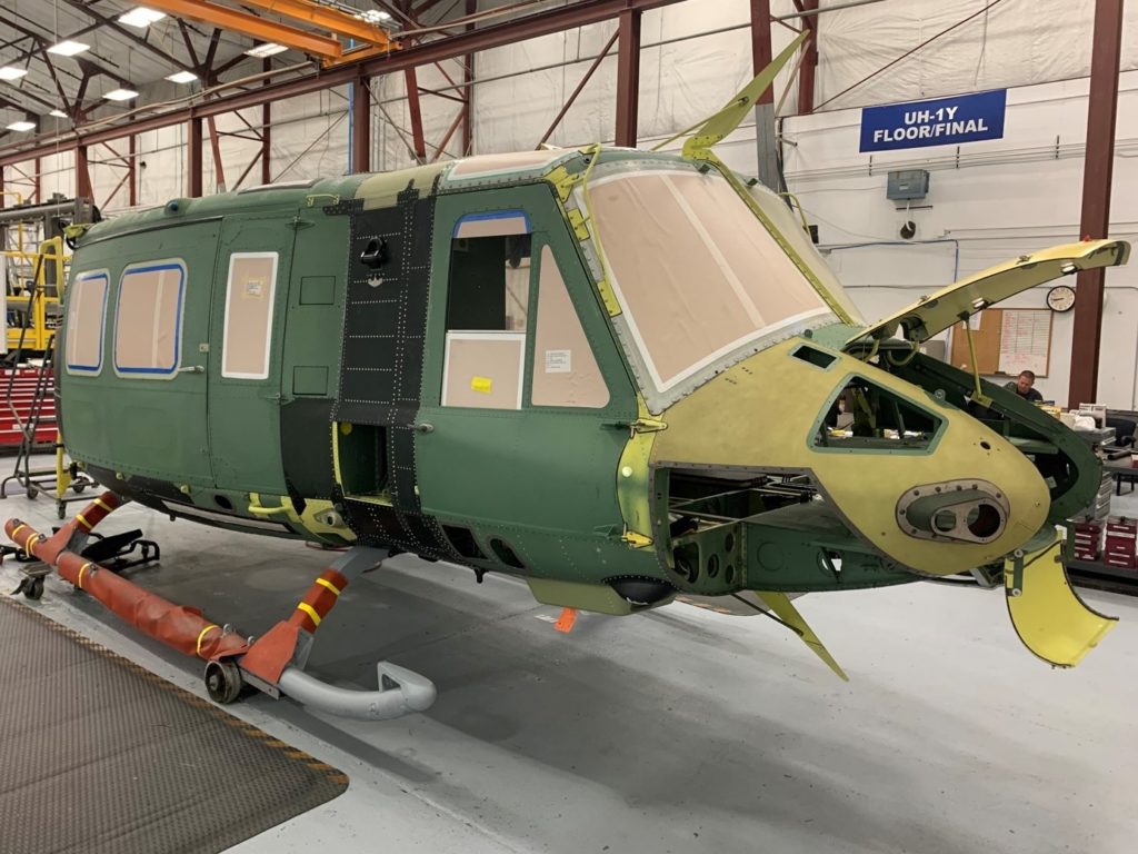 Bell begins manufacturing UH-1Y for first international operator