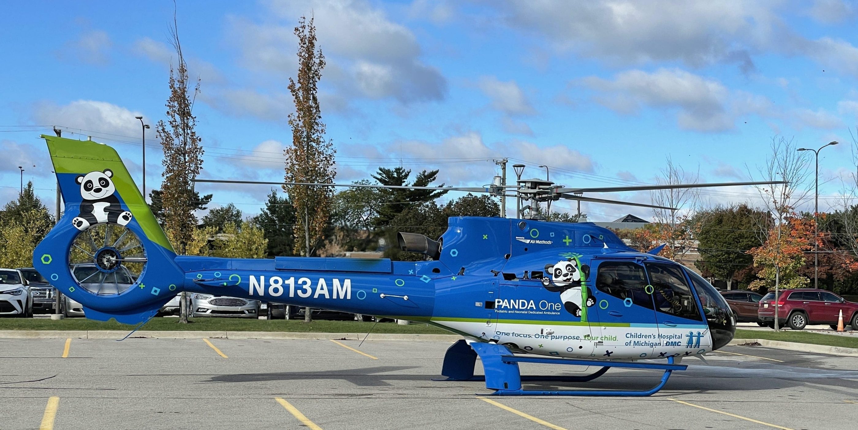 Childrens Hospital of Michigans PANDA One takes flight - Vertical Mag