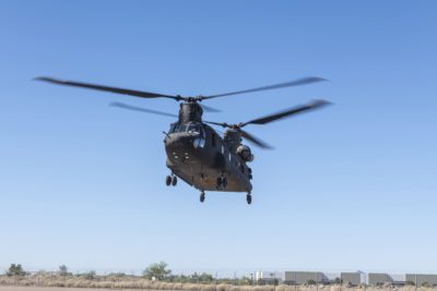 Currently in flight test, the CH-47F Block II Chinook brings critical modernization upgrades to the Army’s Chinook fleet. (Boeing photo)