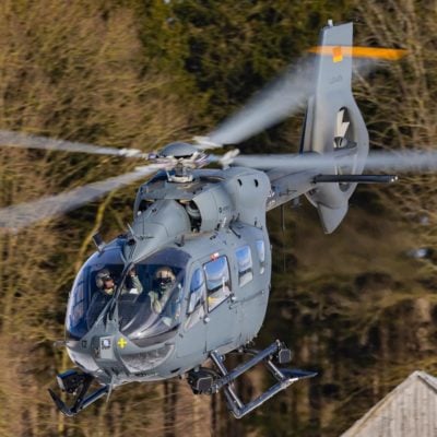 German Air Force Airbus Helicopters H145M in action. Photo submitted by Instagram user @aviation_jb using #verticalmag