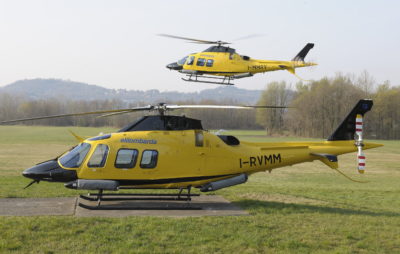 The two Elilombarda Leonardo AW109ST Trekkers will start their new contract on April 1, 2022. Oscar Bernardi