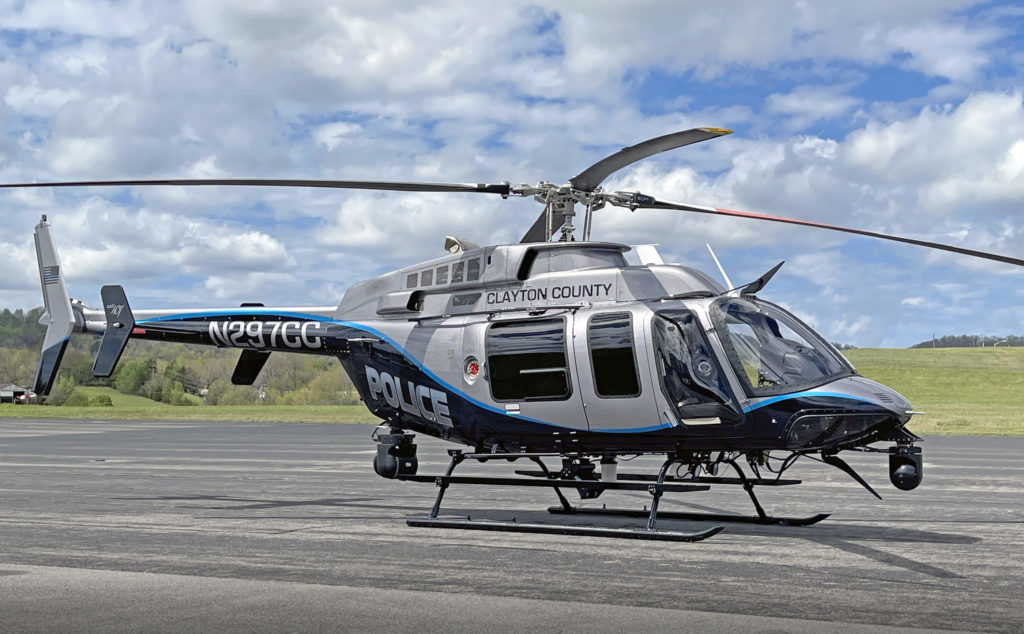 Wysong completes Bell 407 GXi for Clayton County Police Department