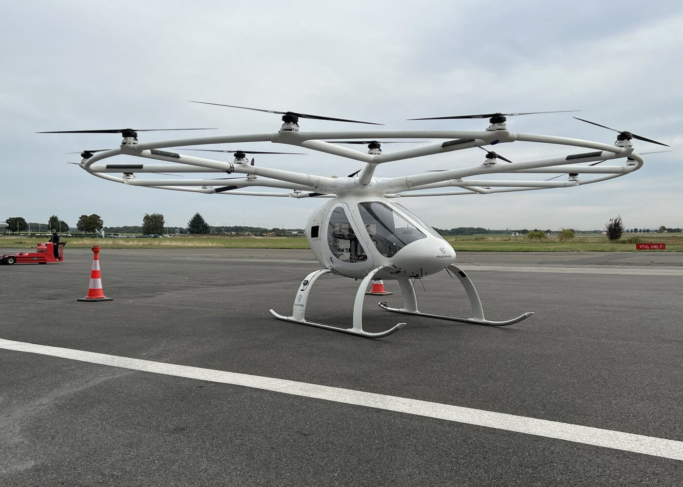Les systèmes Volocopter, Pipistrel et M3 achèvent les essais en vol de déflexion en France