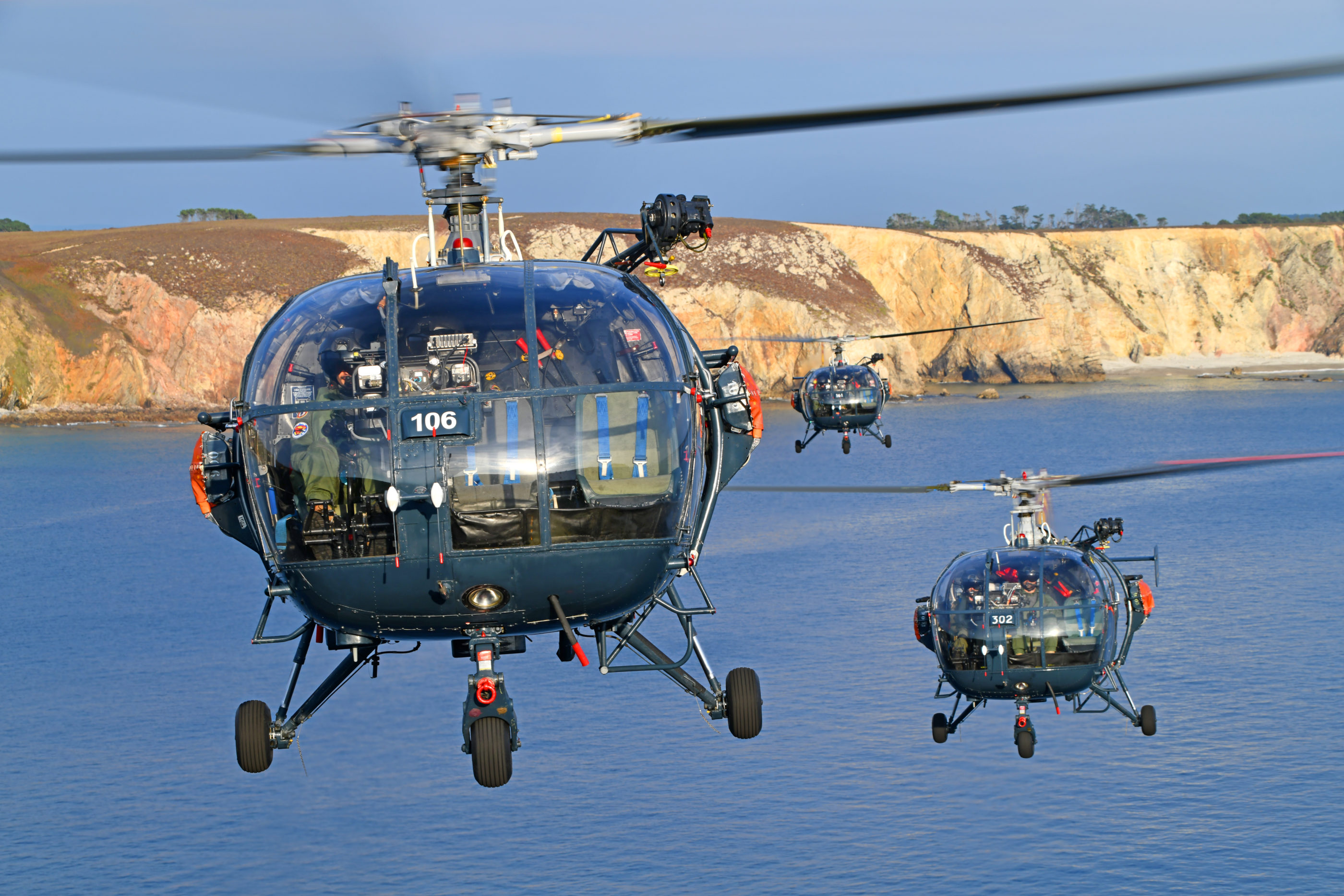 French armed forces wave goodbye to the Alouette