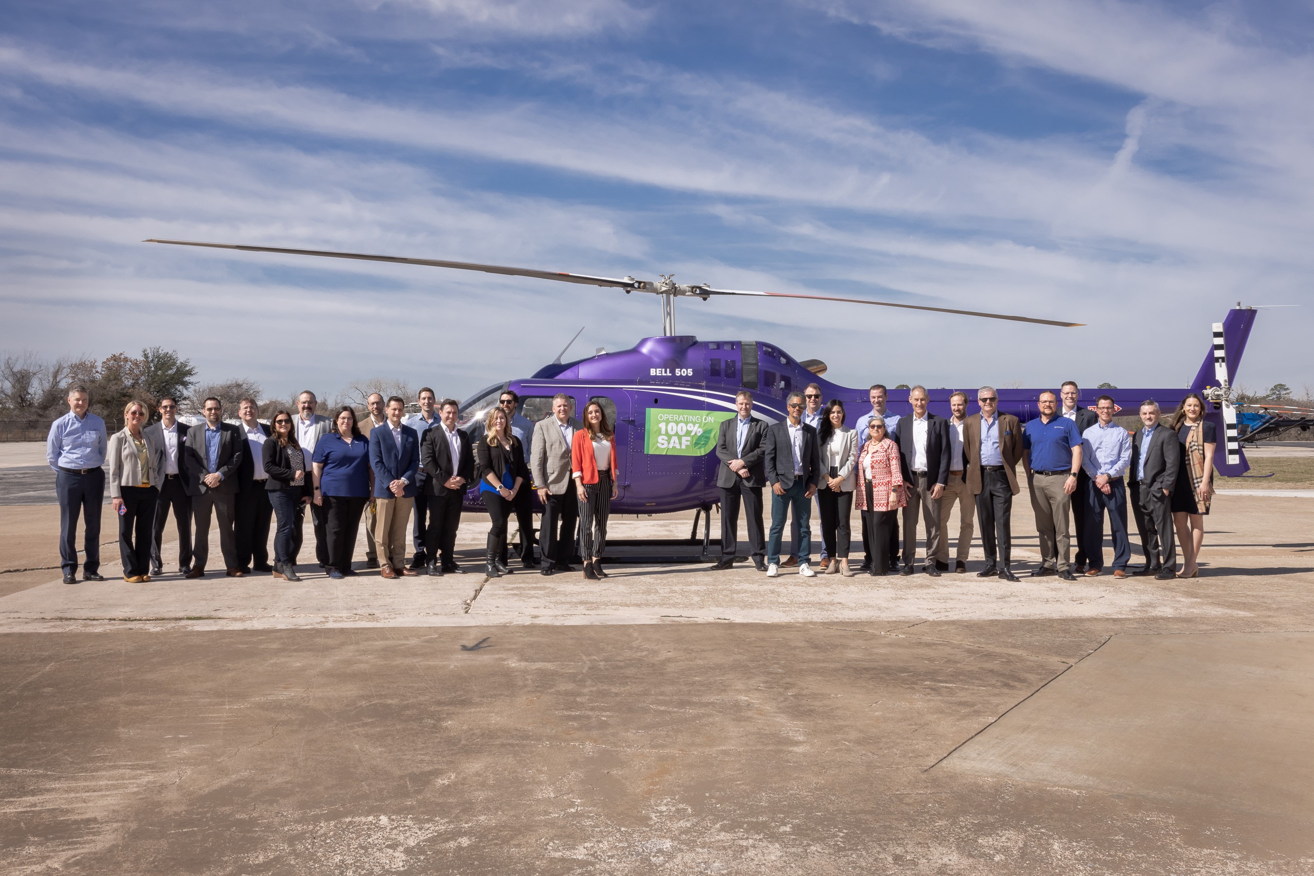 Bell 505 becomes world's first single engine helicopter to fly