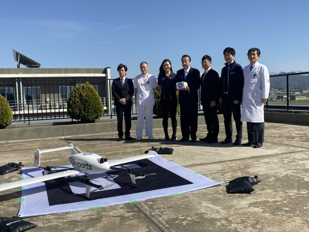 Skyports Drone Services completes drone delivery proof of concept 