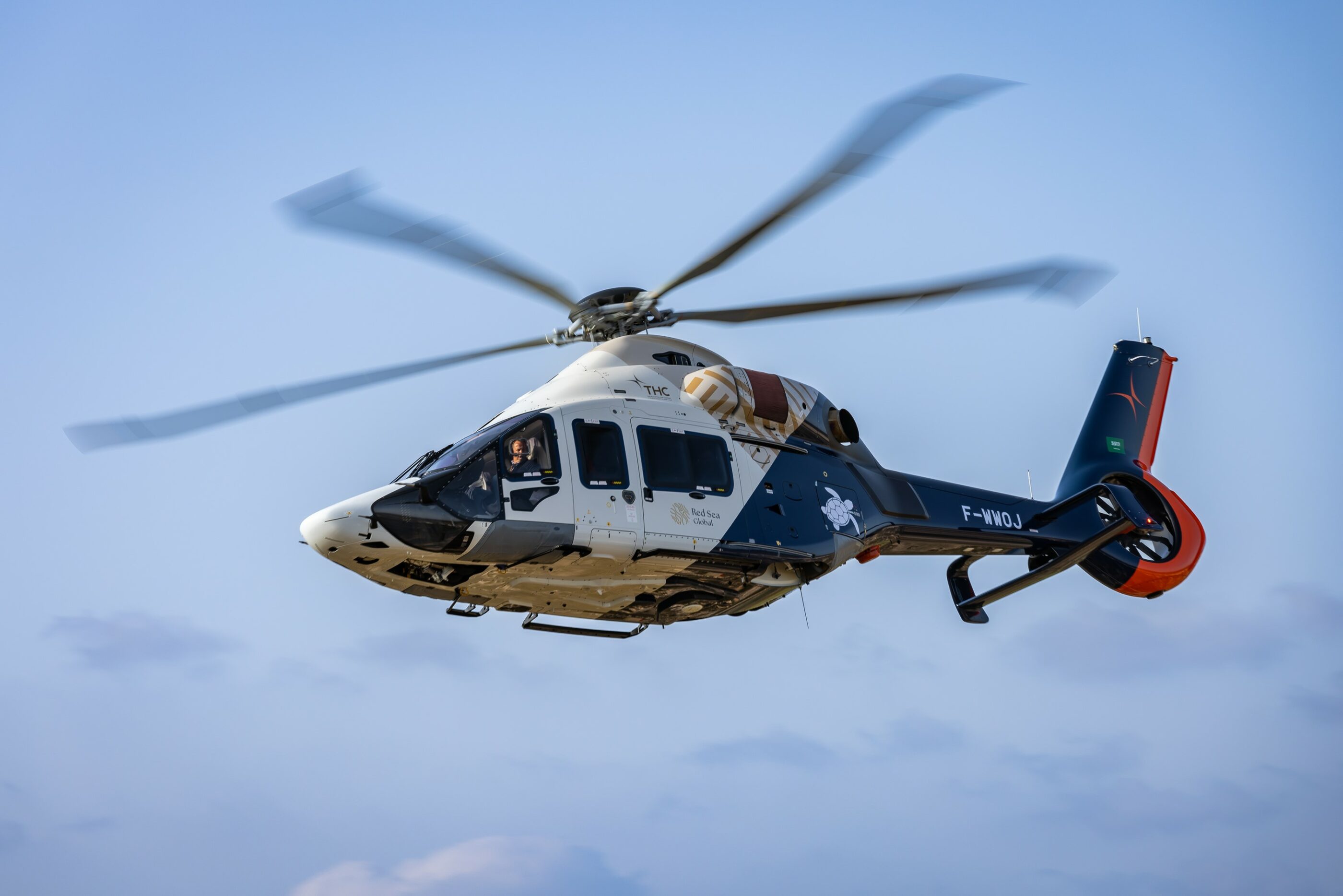 The Helicopter Company took delivery of its first Airbus ACH160 in May this year. Airbus Helicopters Photo