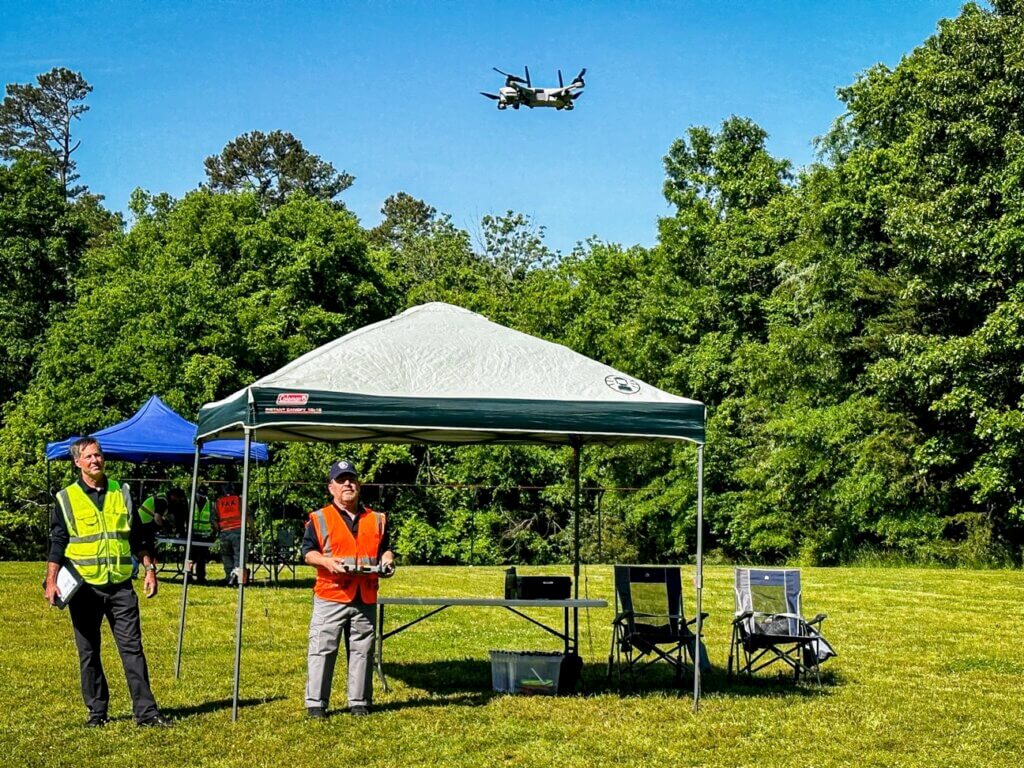 The drones were purchased for NCWG by the North Carolina Division of Emergency Management. A flight training day was held earlier this month at North Carolina Wing headquarters. Civil Air Patrol North Carolina Wing Photo
