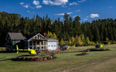 Aerial tourism flights over two National Parks in South Dakota would be completely grounded if a draft ATMP is passed. Dakota Rotors Photo