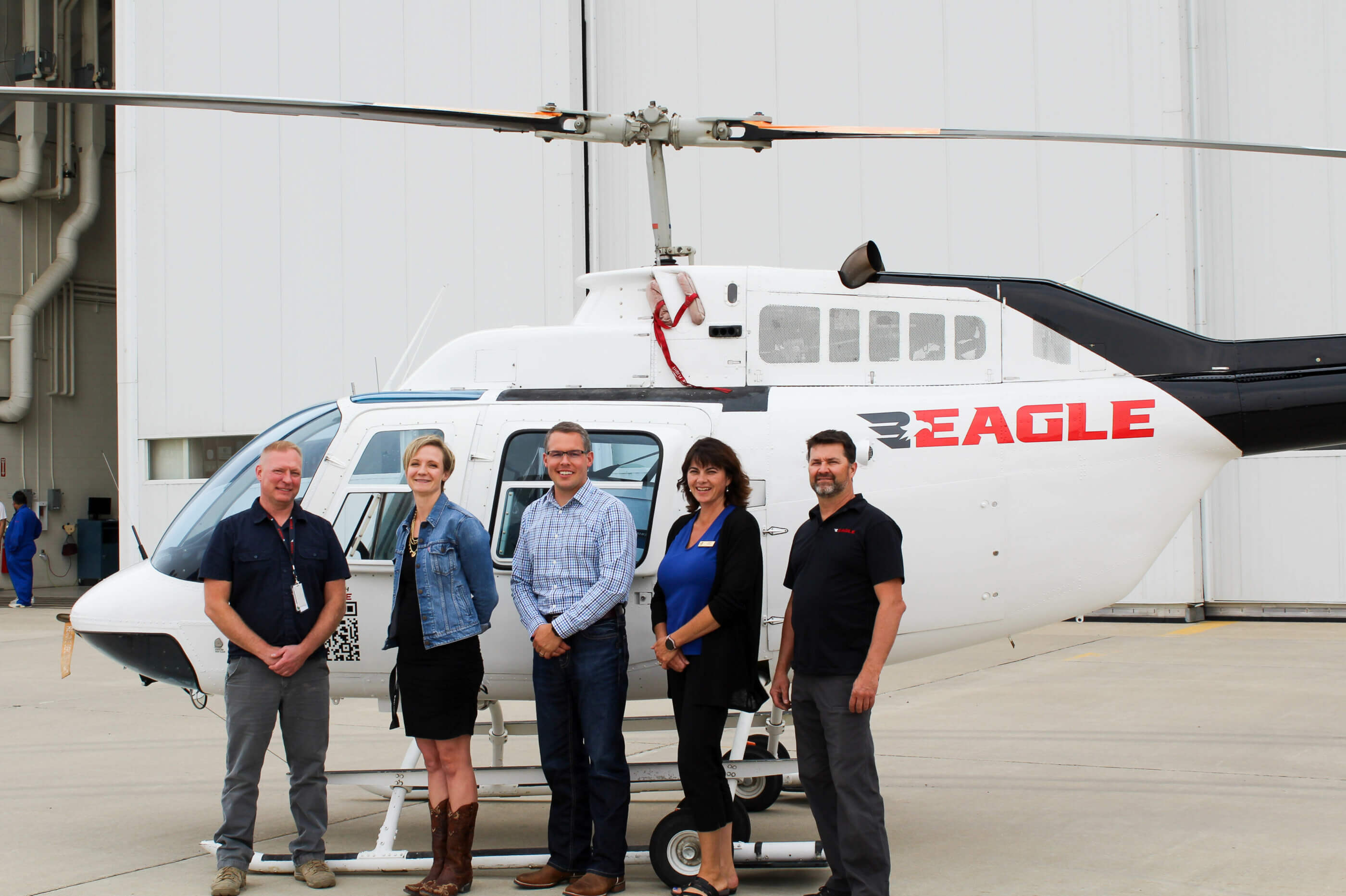 Eagle Copters donates Bell 206B Jet Ranger to SAIT - Vertical Mag