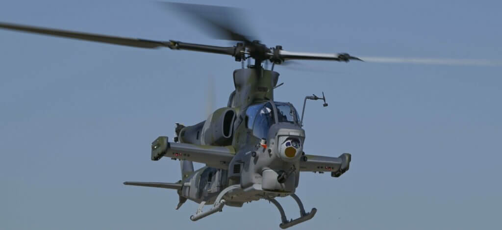 Bell celebrates successful delivery of four H-1 helicopters to