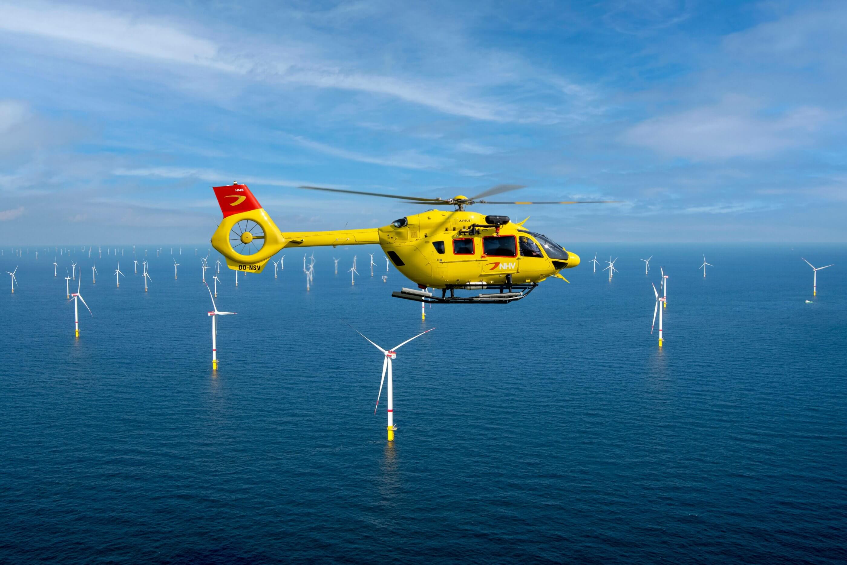 NHV Group partners with Apex Aviation for offshore wind helicopter