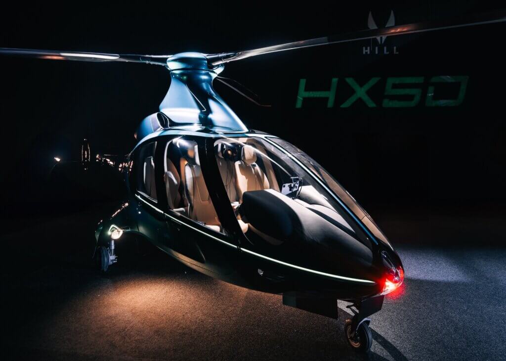 Hill Helicopters debuts HX50 prototypes at UK launch