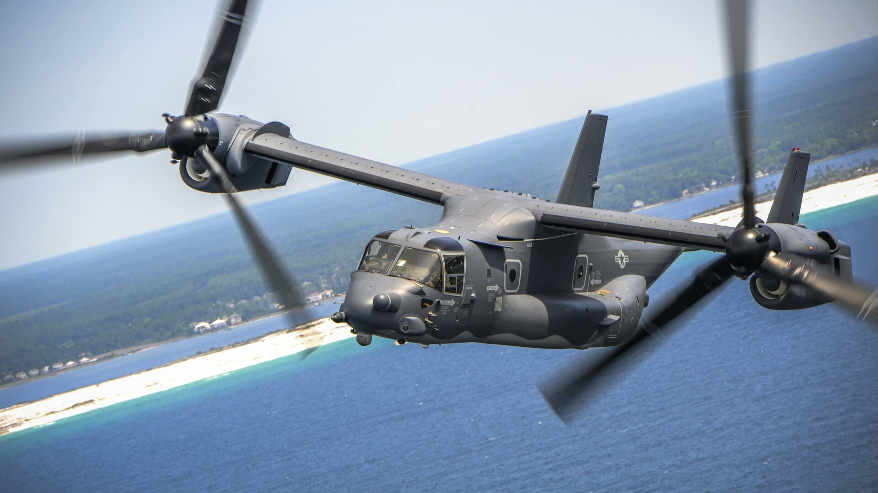 NAVAIR has joined AFSOC in directing an operational stand down of the V-22 while the investigation into a recent crash continues. NAVAIR Photo