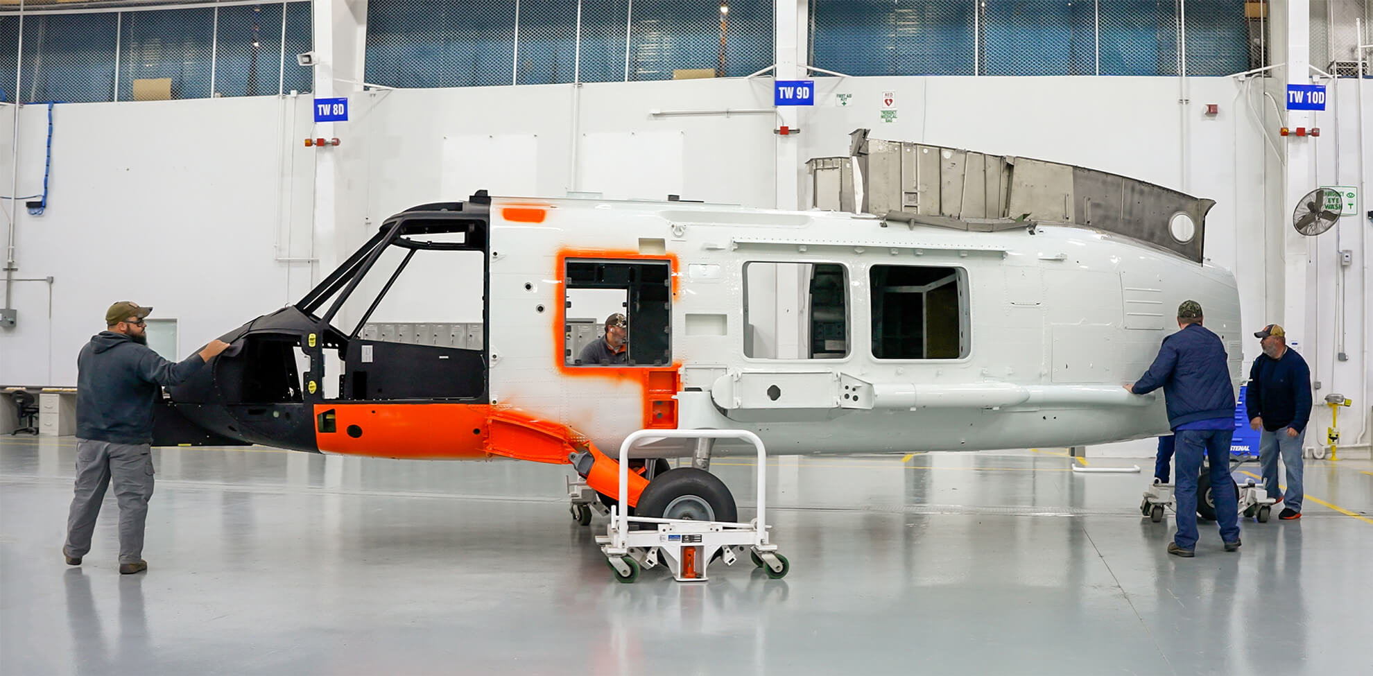 Sikorsky delivers first replacement MH-60T airframe to U.S. Coast