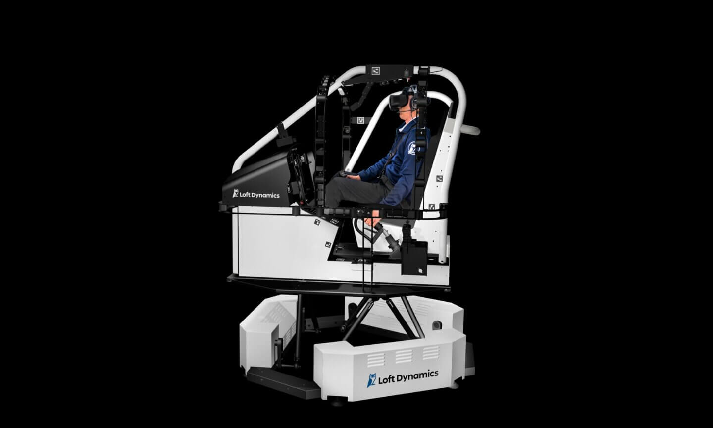 Loft Dynamics opens its first virtual reality flight simulation hub in