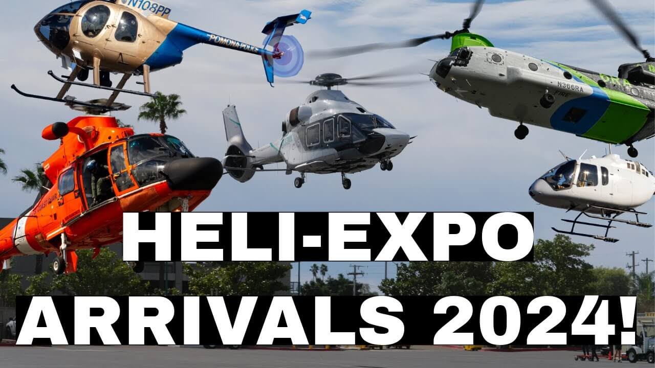 VIDEO: Heli-Expo 2024 Day 1 & 2 Arrivals
