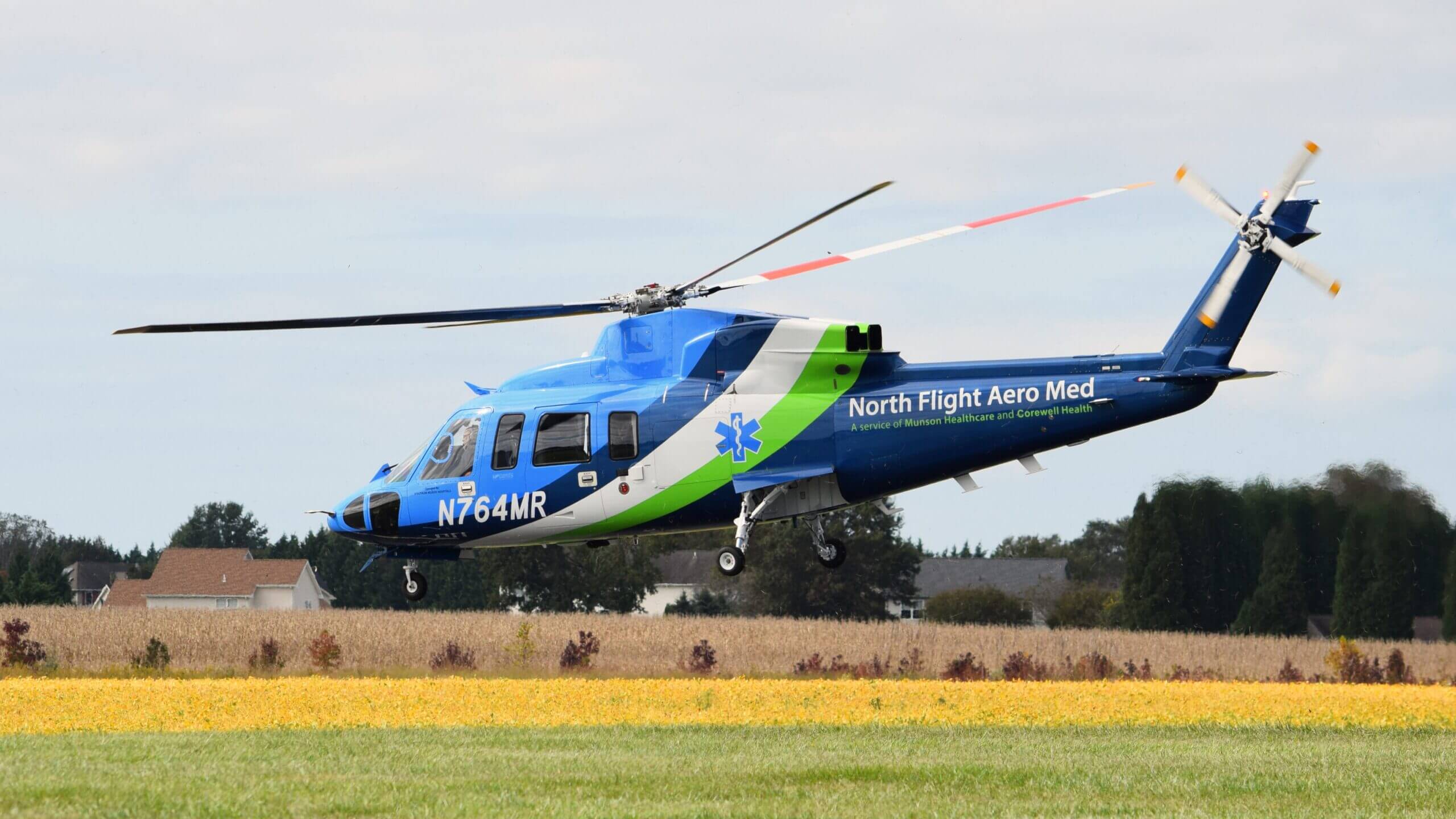 North Flight Aero Med adds new primary helicopter to its fleet