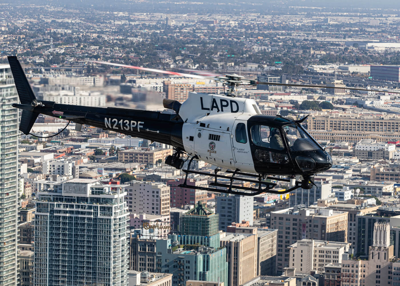 LAPD Air Support: Training for tactical and disaster preparedness