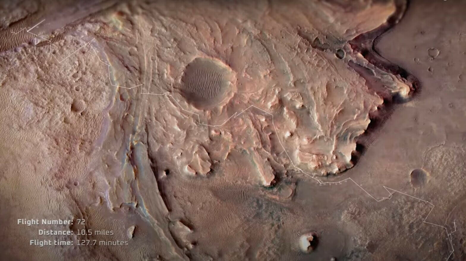 NASA video shows Ingenuity helicopter’s entire flight campaign on Mars