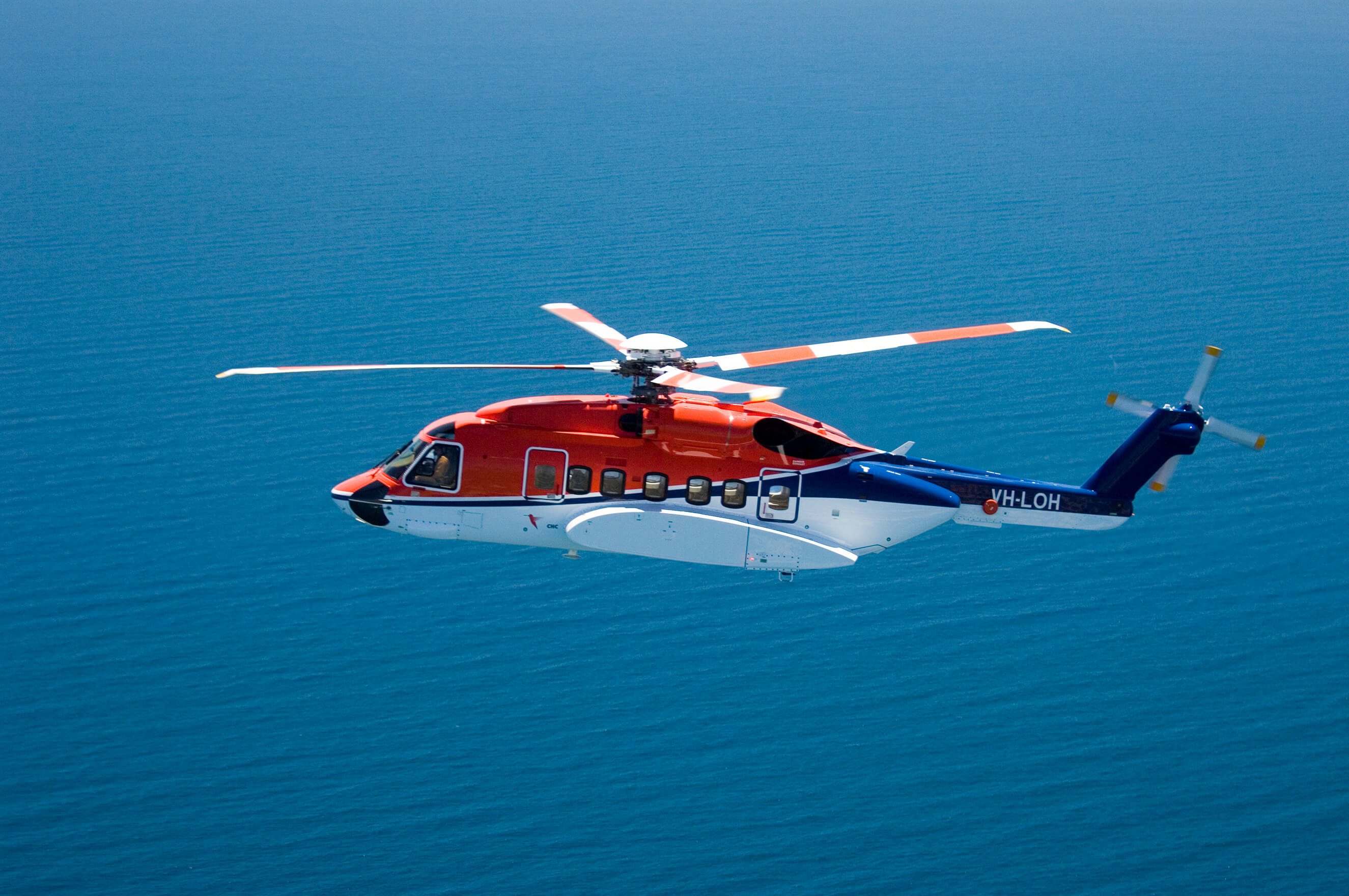 CHC will serve the contract with a Sikorsky S-92. CHC Helicopter Photo