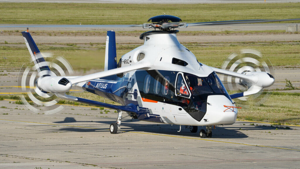 The Racer performed its first flight on April 25, 2024. Airbus Photo