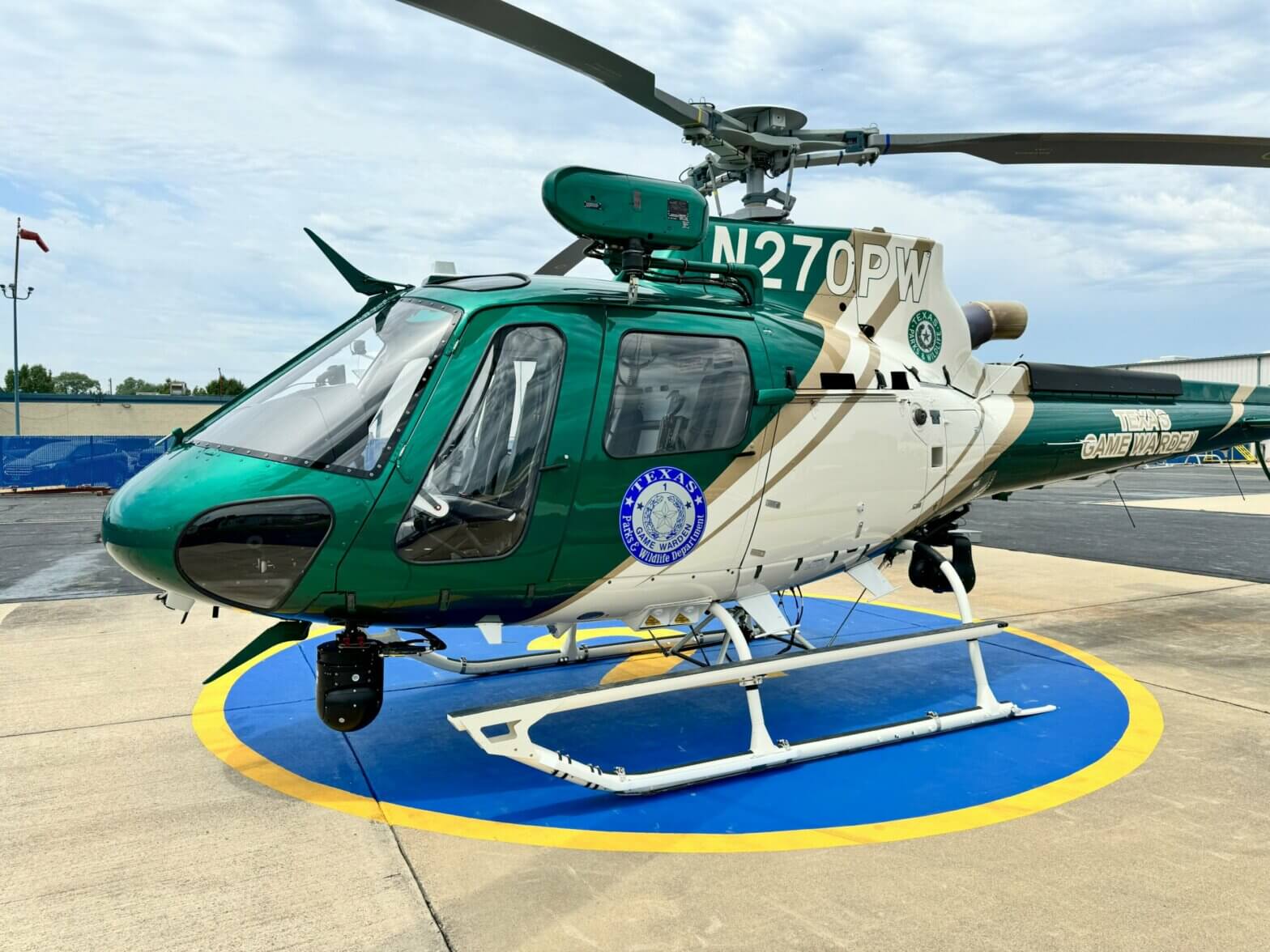 Metro Aviation delivers Airbus H125 to Texas Game Wardens