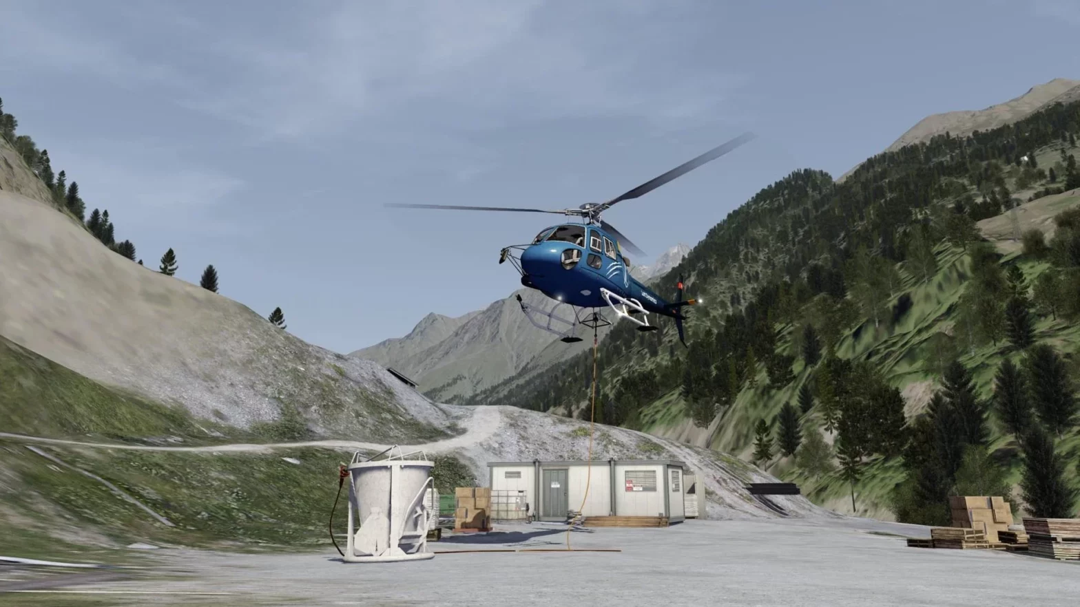 Loft Dynamics qualifies ‘world’s first’ VR helicopter external sling load simulation