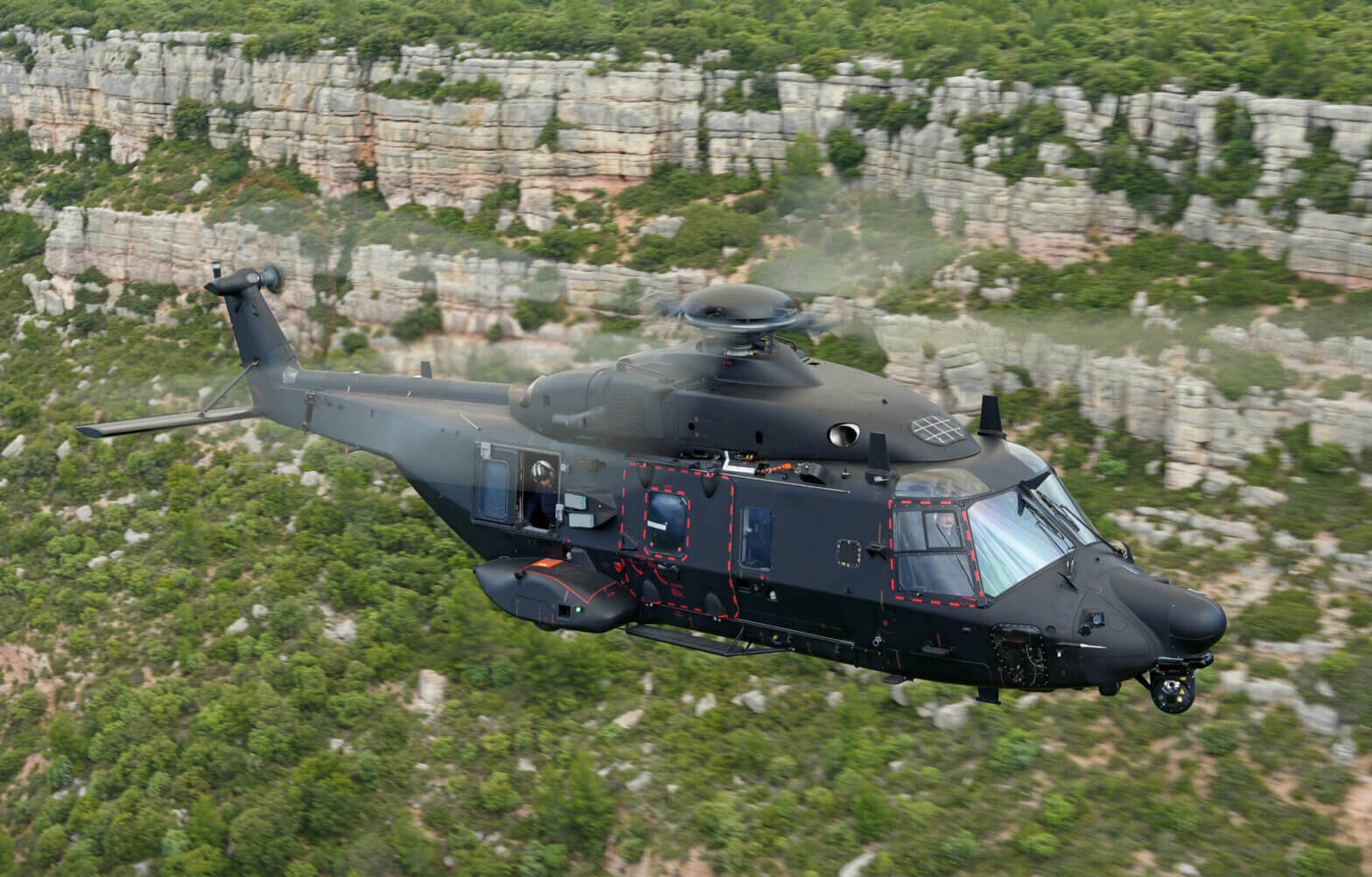 French Army NH90 for Special Forces starts flight testing