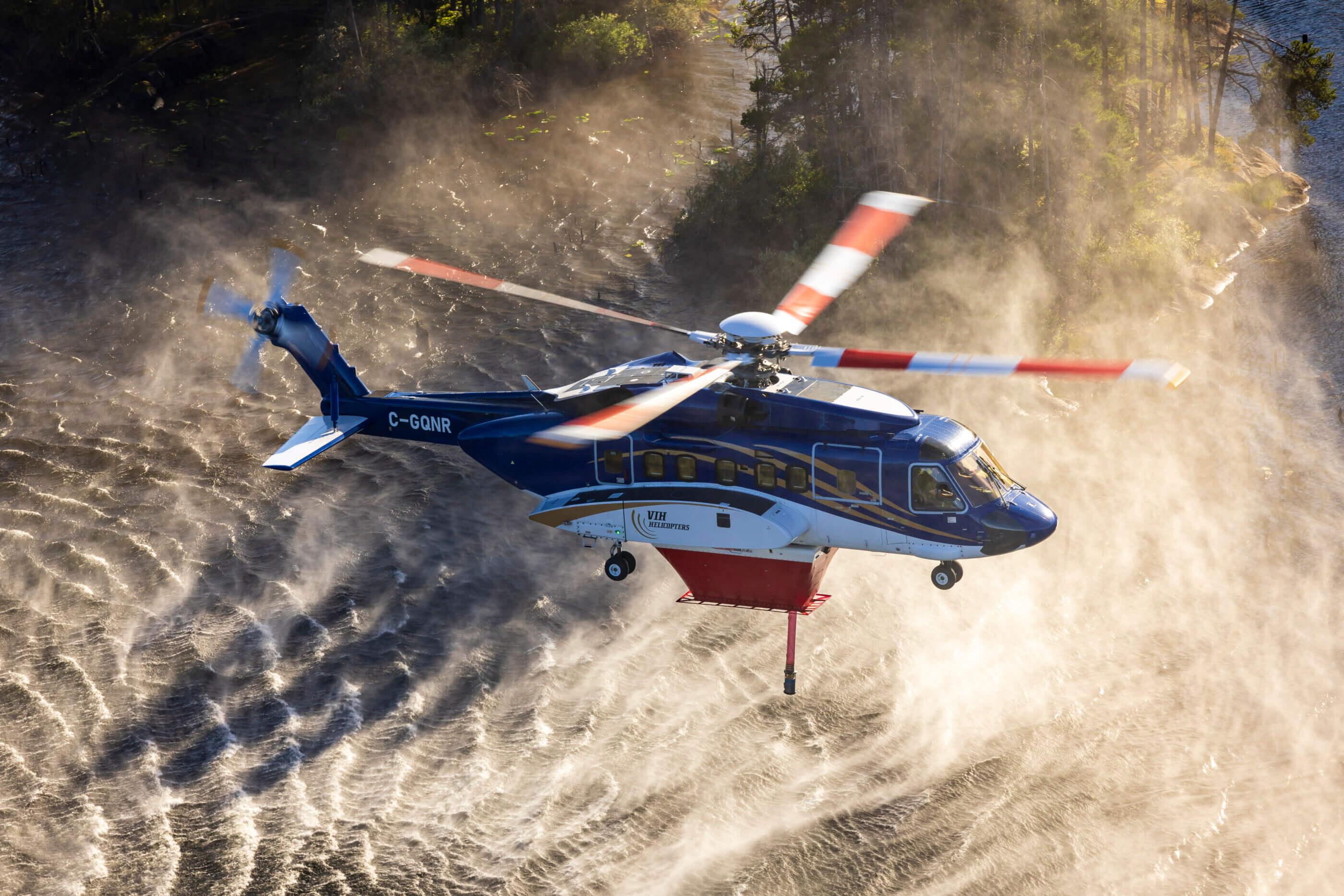 VIH says S-92 Fire Raptor is proving itself as super heavy