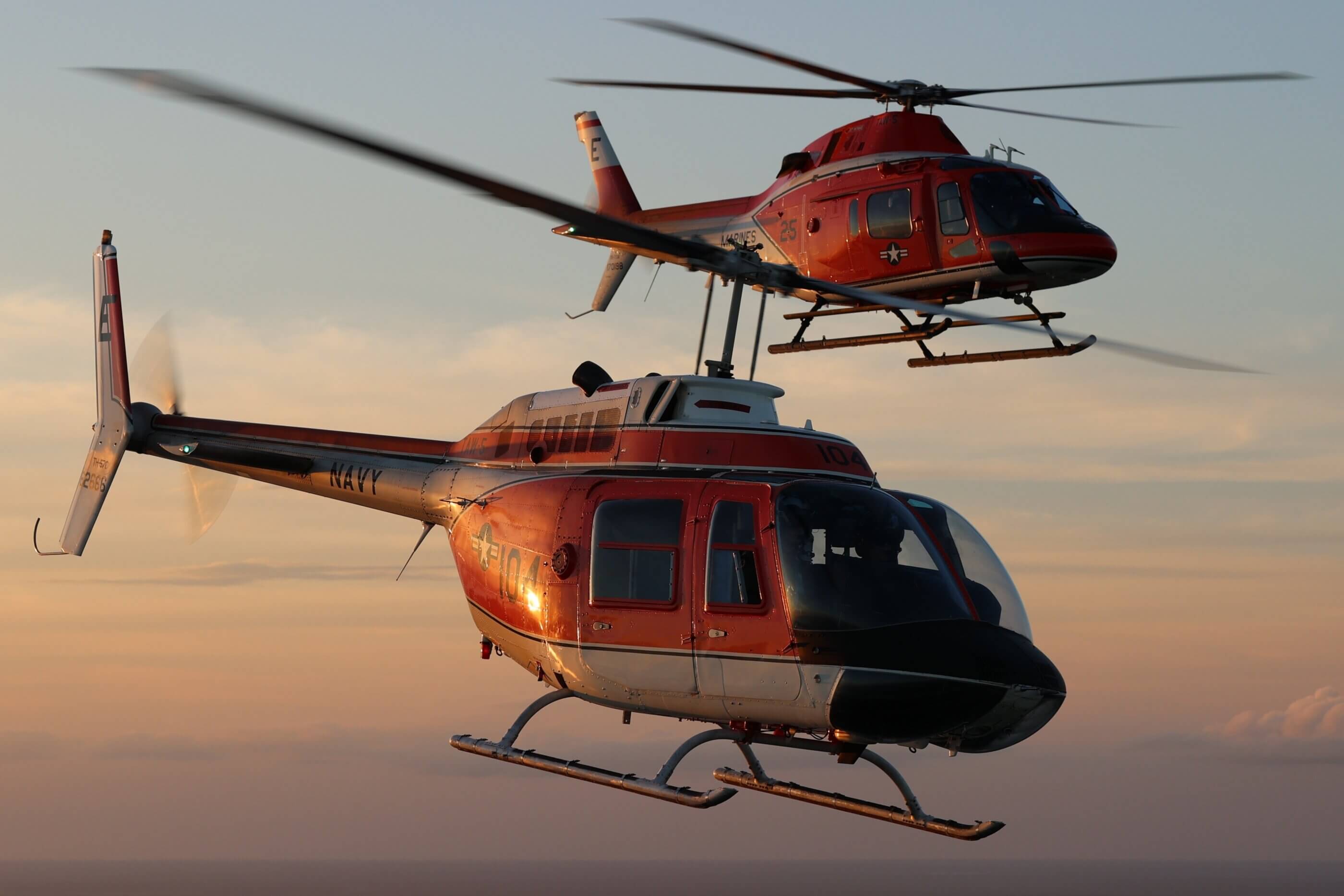 Leonardo celebrates 100th delivery of the TH-73A Thrasher to U.S.