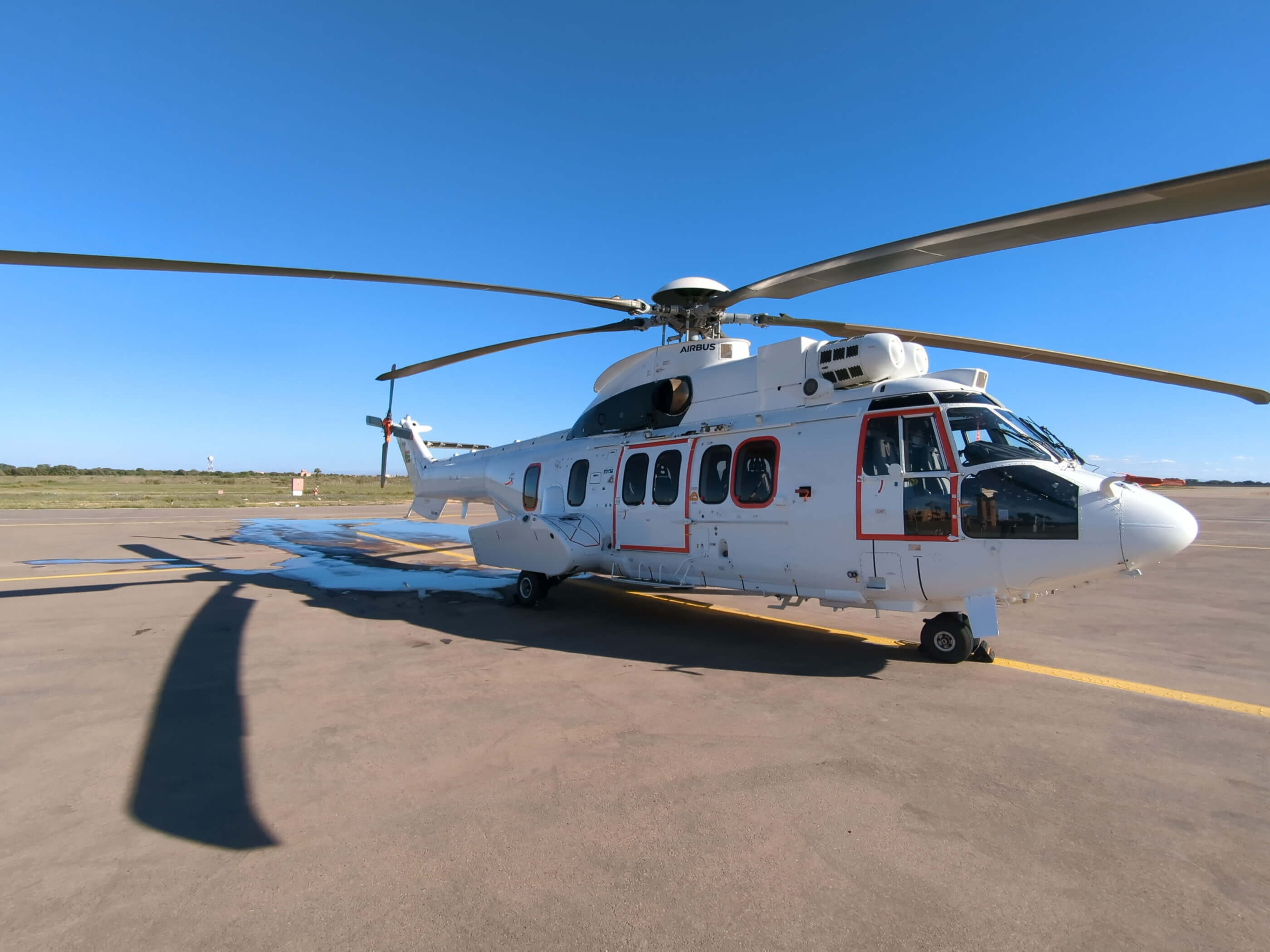 Westair's H225 is due to begin a contract in Namibia in the coming months. Milestone Aviation Photo