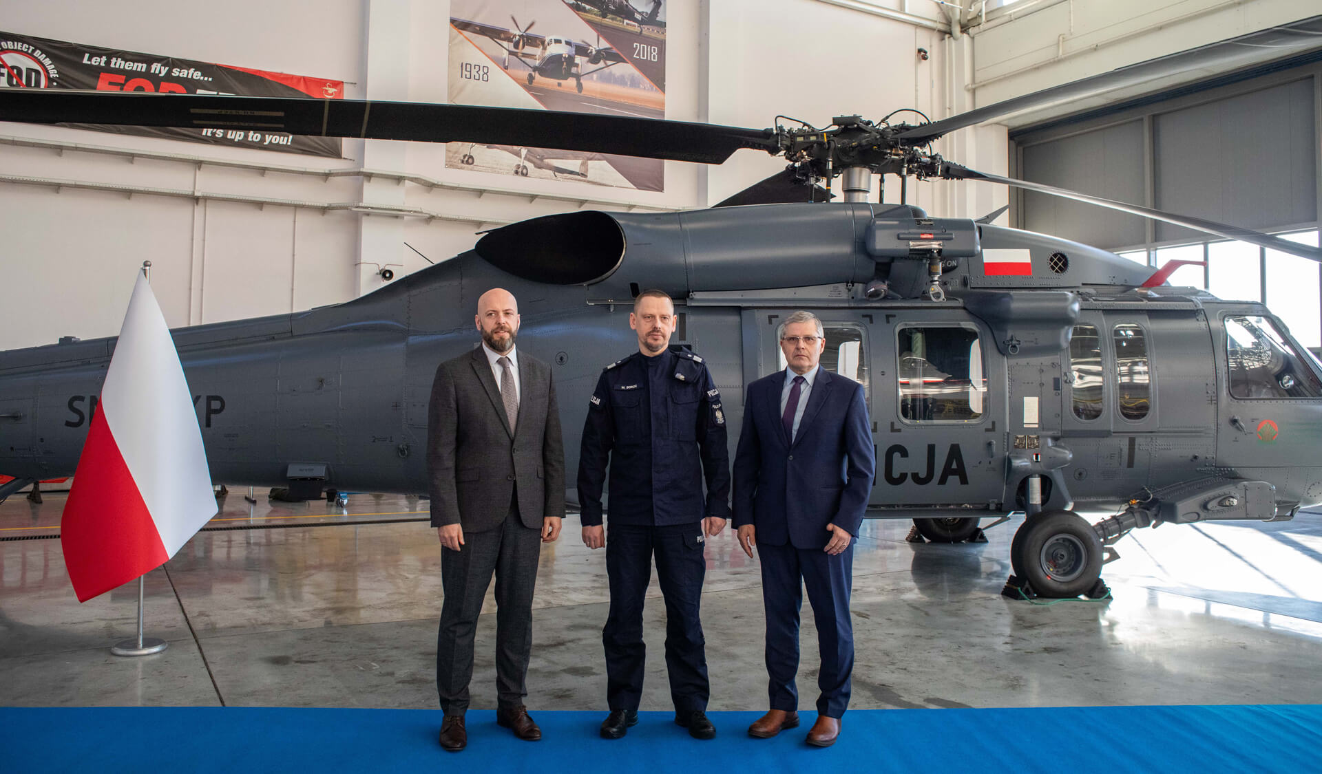 PZL Mielec delivers S-70 Black Hawk helicopter to the Polish