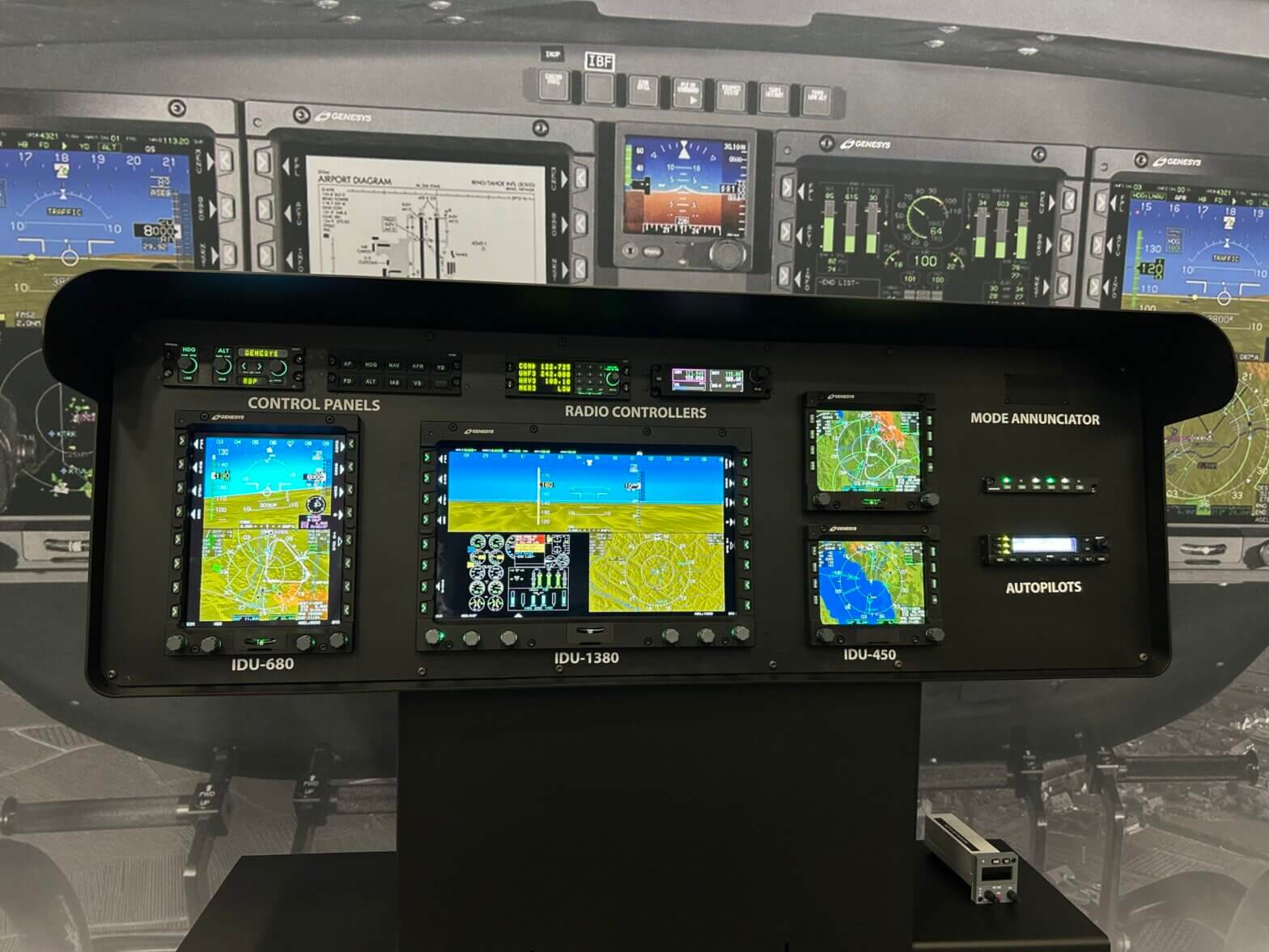 Moog expands avionics capabilities with Genesys integration; announces autopilot milestone & large touch display